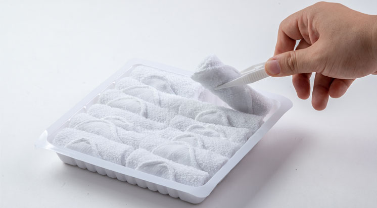 Linhas Aereas Polyester Hot Towel